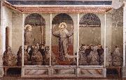 GIOTTO di Bondone Apparition at Arles oil on canvas